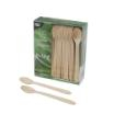 100 Kaffeelöffel, Holz pure 11 cm