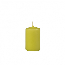 4 Stumpenkerzen Ø 50 mm · 80 mm kiwi