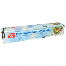 Frischhaltefolie, PVC 300 m x 45 cm mit praktischem Schneidesystem