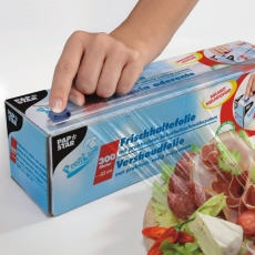 Frischhaltefolie, PVC 300 m x 30 cm mit praktischem Schneidesystem