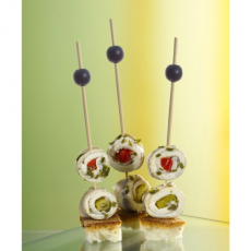 250 Fingerfood - Picker 12,5 cm Black Pearl