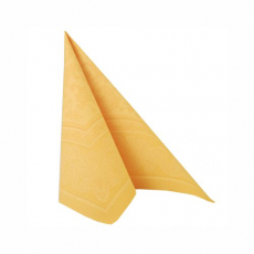 20 Servietten ROYAL Collection 1/4-Falz 40 cm x 40 cm orange Ornaments