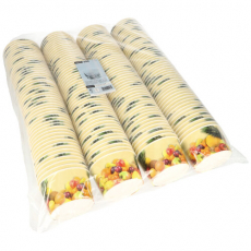 200 Eisbecher, Pappe rund 250 ml Ø 10 cm · 6 cm Früchte