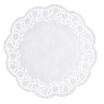 100 Tortenspitzen rund Ø 36 cm weiss