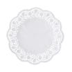 100 Tortenspitzen rund Ø 28 cm weiss