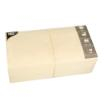 250 Servietten, 3-lagig 1/4-Falz 33 cm x 33 cm creme