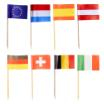 50 Deko-Picker 8 cm Nationen