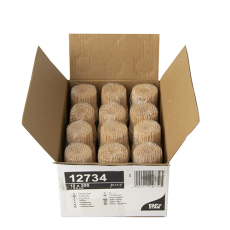 200 Zahnstocher, Holz pure rund 6,8 cm im Spender aus Holz