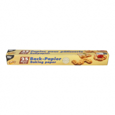 Backpapier 25 m x 38 cm braun in Faltschachtel