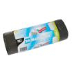 20 Müllsäcke mit Zugband, LDPE 60 l 75 cm x 65 cm grau