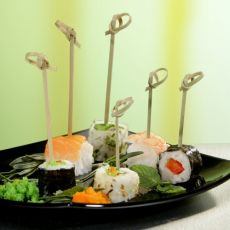 250 Fingerfood - Picker pure 6 cm Knoten