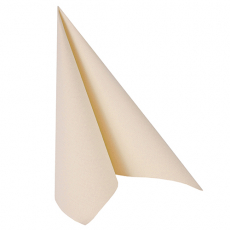 20 Servietten ROYAL Collection 1/4-Falz 40 cm x 40 cm champagner