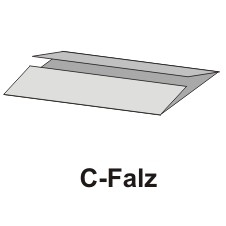 120 Blatt Handtuchpapier C-Falz 50 cm x 25 cm natur 1-lagig
