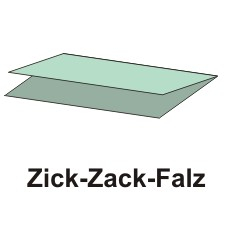 250 Blatt Handtuchpapier V-Falz 23 cm x 25 cm grün Zick Zack, 1-lagig