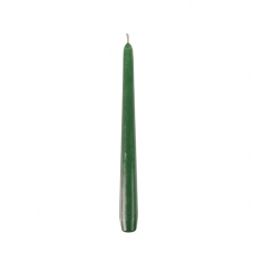50 Leuchterkerzen Ø 2,2 cm · 25 cm dunkelgrün