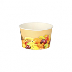 200 Eisbecher, Pappe rund 125 ml Ø 8 cm · 4,8 cm Früchte