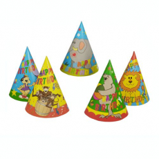 5 Hütchen Happy Birthday