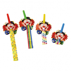 4 Partyrüssel Clowngesicht