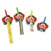 4 Partyrüssel Clowngesicht