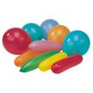 20 Luftballons farbig sortiert verschiedene Formen