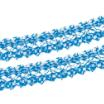 Girlande, Papier Ø 16 cm · 4 m Bayrisch Blau schwer entflammbar