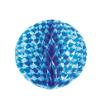 Wabenball Ø 30 cm Bayrisch Blau schwer entflammbar