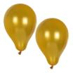 10 Luftballons Ø 25 cm gold