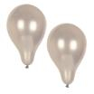 10 Luftballons Ø 25 cm silber