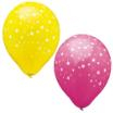 15 Luftballons Ø 29 cm farbig sortiert Stars