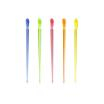 500 Deko-Picker, PS 8 cm farbig sortiert Drop