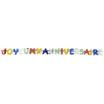 Grußkette 1,9 m Joyeux Anniversaire