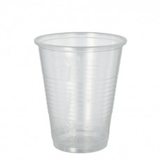 20 Trinkbecher, PP 0,3 l Ø 9,5 cm · 11,1 cm transparent mit Schaumrand