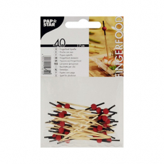40 Fingerfood - Picker 7 cm Red Pearl