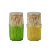 400 Fingerfood - Picker rund 6,5 cm gedrechselt, im Spender