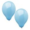 10 Luftballons Ø 25 cm hellblau