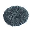 10 Topfreiniger, Draht rund Ø 12 cm · 3 cm silber , kratzend
