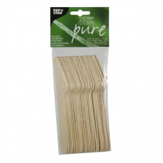25 Messer, Holz pure 16,5 cm