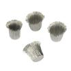 18 Kerzenhülsen Ø 1,9 cm · 2,7 cm silber