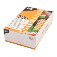 200 Deko-Picker 8 cm Ungarn
