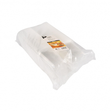 100 Verpackungsbecher, PP eckig 500 ml 10,1 cm x 8,1 cm x 10,8 cm transparent