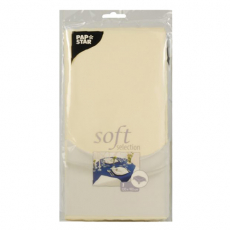 Tischdecke, stoffähnlich, Vlies soft selection 120 cm x 180 cm creme