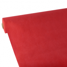 Tischdecke, stoffähnlich, Vlies soft selection 25 m x 1,18 m rot