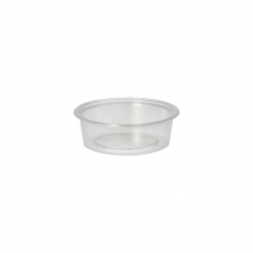 50 Dressingbecher, PP rund 50 ml Ø 7,1 cm · 2,4 cm transparent