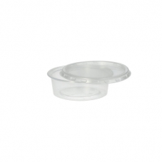 50 Dressingbecher, PP rund 50 ml Ø 7,1 cm · 2,4 cm transparent