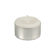 100 Teelichte Ø 38 mm · 22 mm weiss · mit langer Brenndauer 8 h
