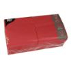 500 Servietten, 1-lagig 1/4-Falz 33 cm x 33 cm rot