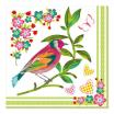 20 Servietten, 3-lagig 1/4-Falz 33 cm x 33 cm Birdie