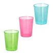 40 Gläser für Schnaps, PS 4 cl Ø 4,2 cm · 5,2 cm farbig sortiert
