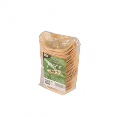 50 Fingerfood - Schalen, Holz pure 8,5 cm x 5,5 cm Schiffchen
