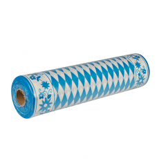 Tischläufer, stoffähnlich, Airlaid 24 m x 40 cm Bayrisch Blau